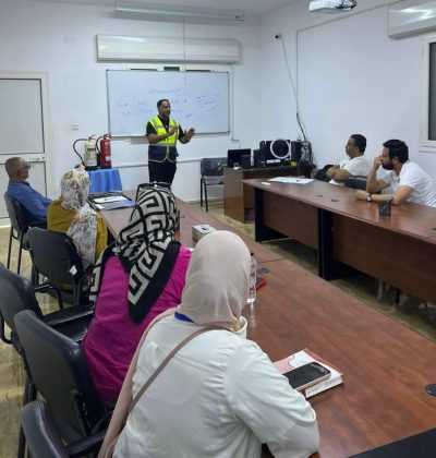 دورة تدريبية بعنوان ” مكافحة الحرائق والاخلاء الآمن”