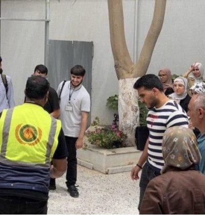محاضرة توعويّـة بعنوان ” المخاطر وإجراءات الامن والسلامة داخل مبنى الجامعة”