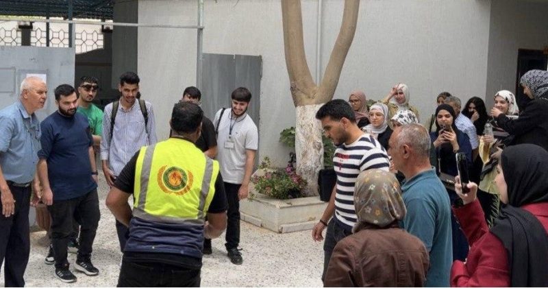 محاضرة توعويّـة بعنوان ” المخاطر وإجراءات الامن والسلامة داخل مبنى الجامعة”