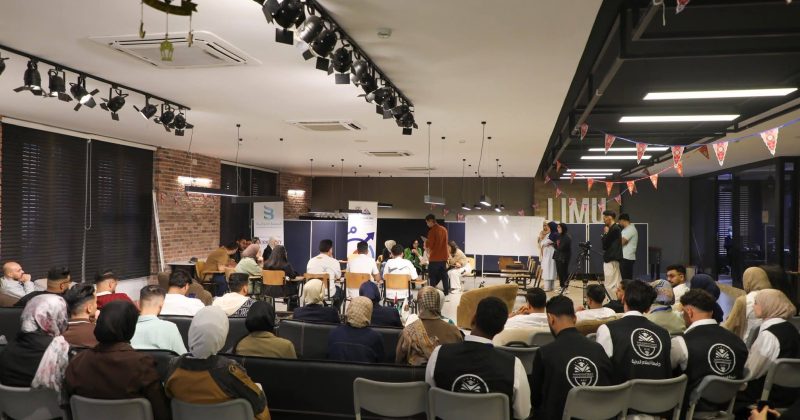 مشاركة طلبة جامعة البحر المتوسط الدولية  في المسابقة الثقافية  التي نظَّمها مكتب التعليم الخاص بالاتحاد العام لطلاب ليبيا